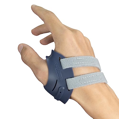 Nvorliy CMC Joint Thumb Arthritis Brace, CMC Thumb Support Brace for Osteoarthritis, CMC Joint Pain Relief, Tendonitis, Arthritis - Thumb Stabilizing Orthosis for Women & Men (Right, Large) Right