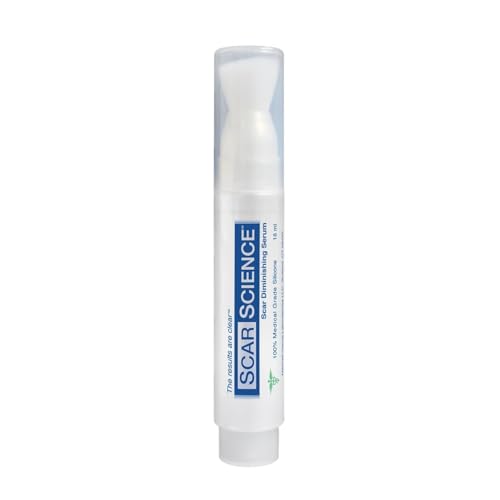Brush On Medical Grade Silicone Scar Gel Wand for Facial Scars Post Procedure, Peel, Dermabrasion, Non-Comedogenic, Hypoallergenic. Soothe, Prevent, Repair and Restore Serum for Face
