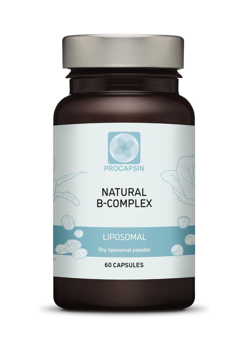 Natural Liposomal B Complex Capsules with All 6 Important B Vitamins (60) 60