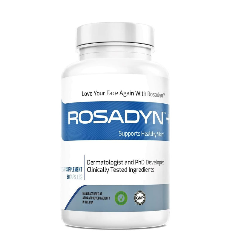 Rosacea Skin Care Supplement for Redness of Face, Eye and Nose | Targets the Root Cause of Symptoms