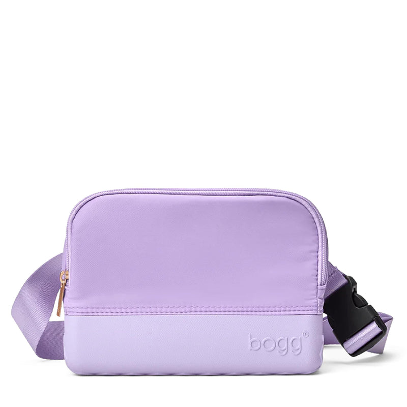 BOGG BAG - Belt Bag - I Lilac You a Lot - Small Crossbody Bag - 9in L x 3in W x 7in H - Zip Closure with Adjustable Strap - Durable Nylon Fanny Pack - BeesActive Australia