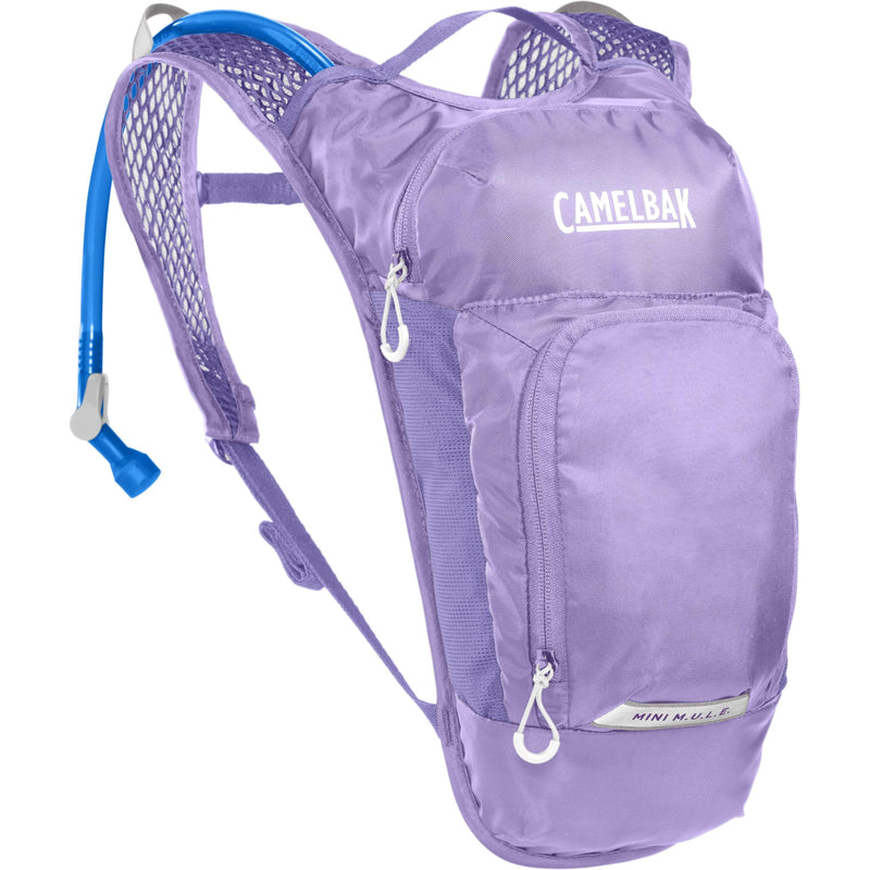 CamelBak Mini M.U.L.E. Kids 50oz Hydration Reservoir Hike and Bike Backpack Lavender 2.0 - BeesActive Australia