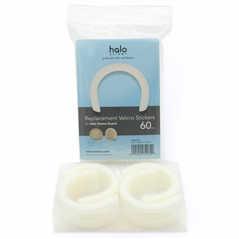 Replacement Stickers for Halo Stoma Guard - 60 Count - BeesActive Australia