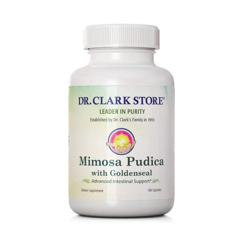 Dr Clark Store Mimosa Pudica & Goldenseal ‚Äì 100 Capsules, Supports Digestive Health, Gut Balance & Immune Support