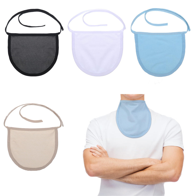 JFMkaer 4pcs Tracheostomy Dust Cover | Neck Stoma Guard Protector, Adjustable Breathable for Tracheostomy Care Dual Layers - BeesActive Australia