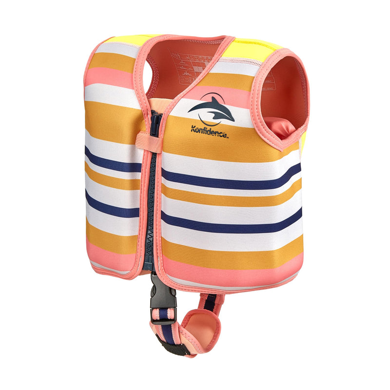 Konfidence The Original Jacket - Children and Youth Swim Jacket L (19-30kgs) Gelato Rose - BeesActive Australia