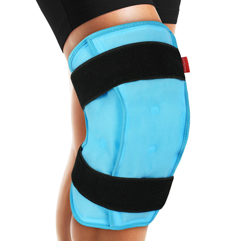 Comfytemp 3D Knee Ice Pack Wrap for Injury Reusable Gel, Knee Cold Pad Brace Physical Therapy for Meniscus Tear, Leg Pain, Replacement, Arthritis, Muscle Recovery, After Surgery Use 1.0 - BeesActive Australia