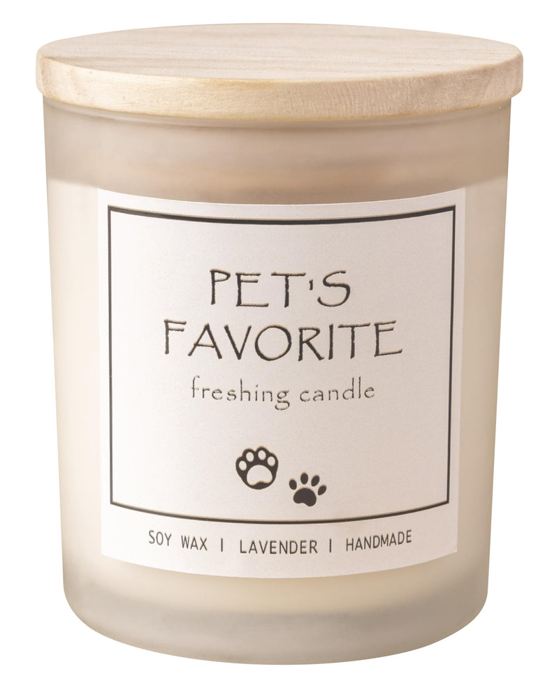 Pet's Favorite Freshing Candle, Lavender Aromatherapy Deodorizing Candle, Eliminates Odors from Pets, Air Freshening Scented Candle, Pet Odor Eliminating Candle for Home Pet's Favorite Freshing Candle - BeesActive Australia