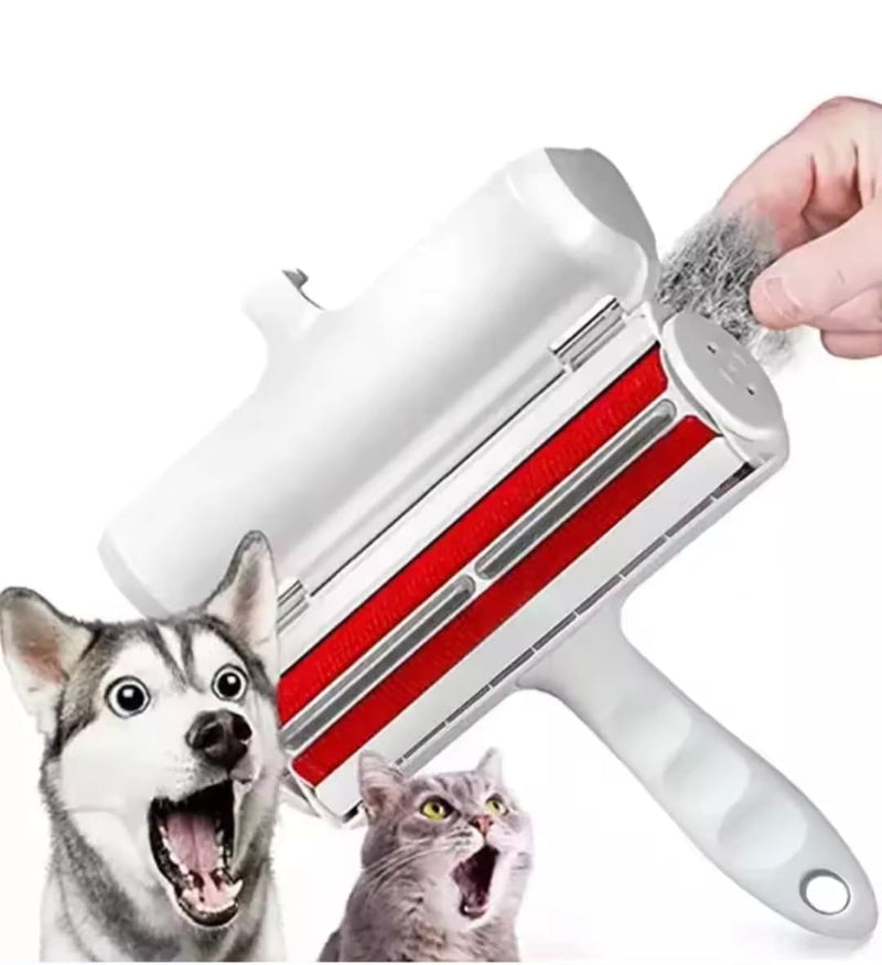 Chom Chom Roller Pet Hair Remover and Reusable Lint Roller - ChomChom Cat and Dog Hair Remover for Furniture, Couch, Carpet, Clothing and Bedding - Portable, Multi-Surface Fur Removal Tool - BeesActive Australia