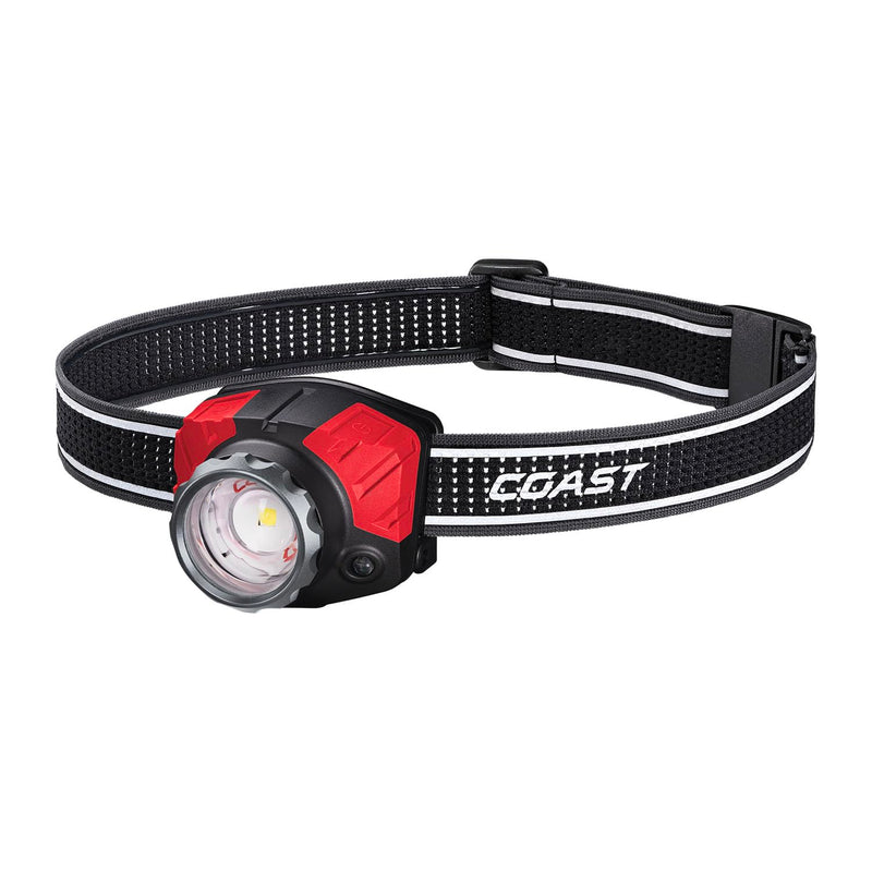 Coast® FL85R 1000 Lumen Tri-Color (White/Red/Green) Focusing Rechargeable LED Headlamp, Built-in Rechargeable Battery Built-In Battery - BeesActive Australia