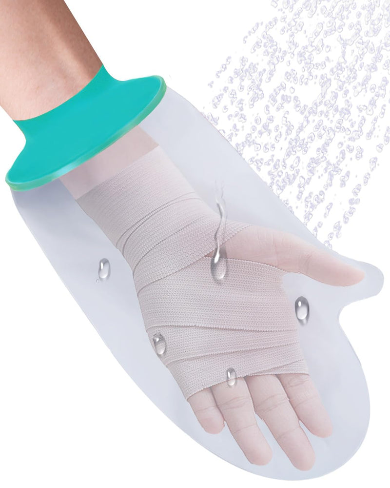 Waterproof Hand Cast Cover, Hand Cover for Shower After Surgery, Hand Cast Covers for Shower Adult, Soft Comfortable Cast Protector for Wrist, Finger, Reusable Cast Bag for Swimming - BeesActive Australia