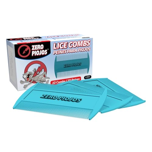 Lice Combs, Peines Para Piojos, 10 Pack