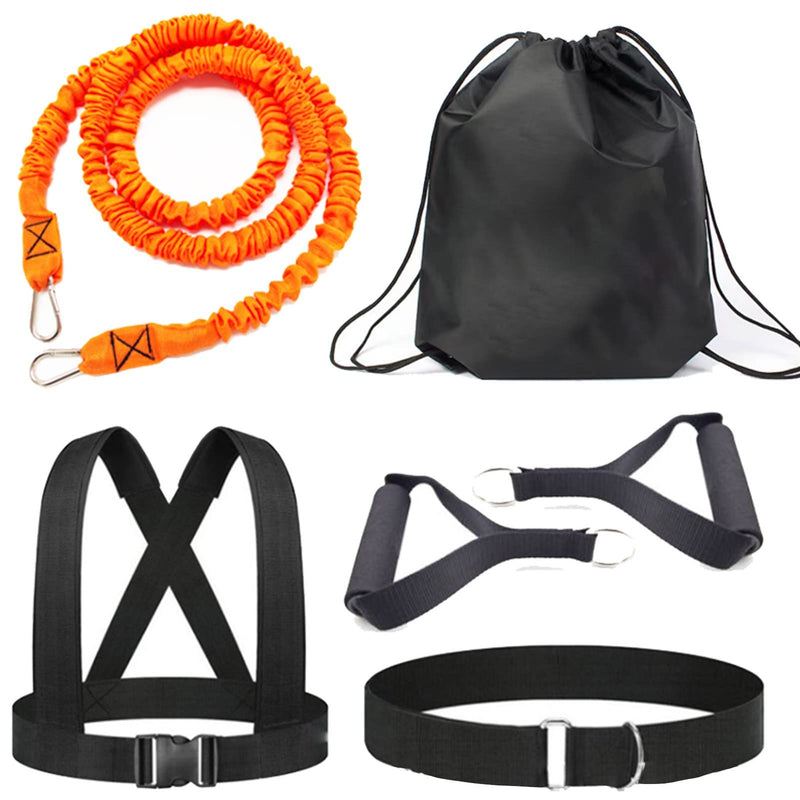 Resistance Explosive Training Set Help to Improve Power, Strength, Agility, Track and Field for Football Baseball Running Basketball Multi-Directional Equipment OR-6.6ft