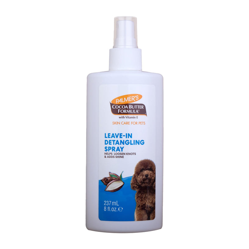 Palmer's for Pets Detangling & Conditioning Spray with Cocoa Butter 8 Fl Oz; Leave-in Dog Conditioner with Vitamin E and Cocoa Butter, De-Matting Spray for Dogs Unscented 8 Fl Oz (Pack of 1) - BeesActive Australia