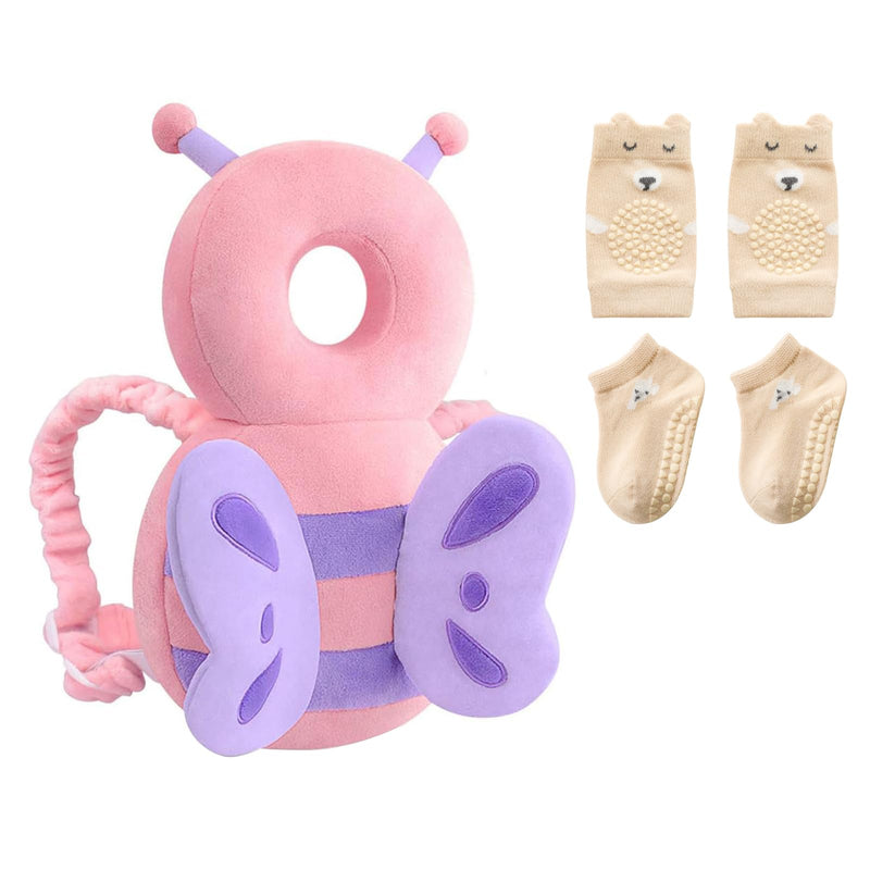 Baby Toddler Head Protector, Baby Head Protection Backpack, AdjustableÔºàButterflyÔºâ Butterfly
