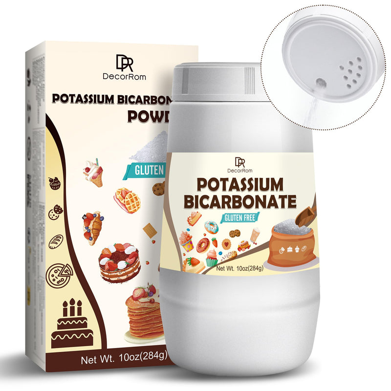 Potassium Bicarbonate 10oz - 100% Pure Potassium Bicarbonate Powder for Plants, Cakes, Wine Making, Leavening - Food Grade Potassium Bicarbonate Powder Leavening Agent for Baking, Cookies, Snacks - BeesActive Australia