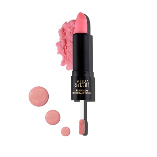 LAURA GELLER NEW YORK Prep-n-Go Lip Scrub and Gloss Tint Duo, Victory Lap 02 Victory Lap