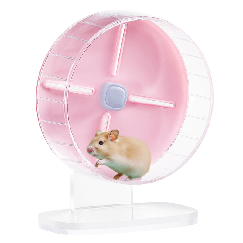 Hamster Wheel, Silent Hamster Wheel, 7.5 inch Durable Mice Running Wheel Height Adjustable, Quiet Hamster Wheel Hamster Toys for Hamsters, Gerbil, Hedgehog, and Other Small Pets - BeesActive Australia