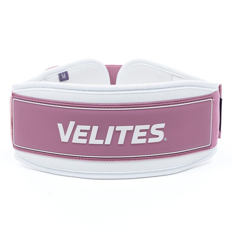 Velites Lumbar Belt for Weight Lifting I Weightlifting Belt I Support and Comfort I for Deadlifts, Squats, Lifts, Exercises with Maximum Loads. Pink M - BeesActive Australia