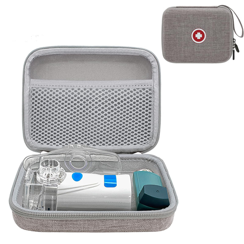 Carrying Case for Portable Nebulizer, Travel Medical Bag, Hard Emergency Medical Bag for Inhaler Spacer Case for Adults(Bag Only) - BeesActive Australia