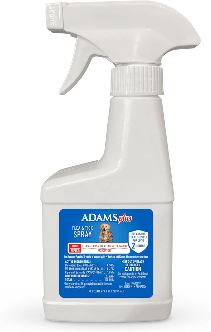 Adams Plus Flea & Tick Spray 8 fl oz - BeesActive Australia