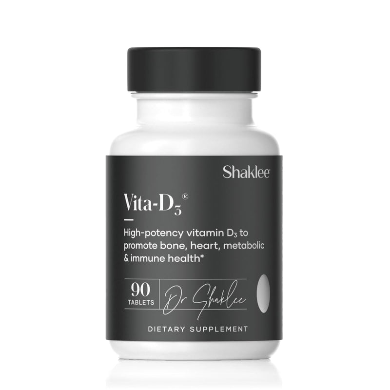 Shaklee - Vita-D3® 2,000 IU - High-Potency Vitamin D3-90 Tablets | Delivers 2,000 IU of vitamin D3, Supports daily vitamin D intake for overall wellness, Maintain healthy calcium absorption