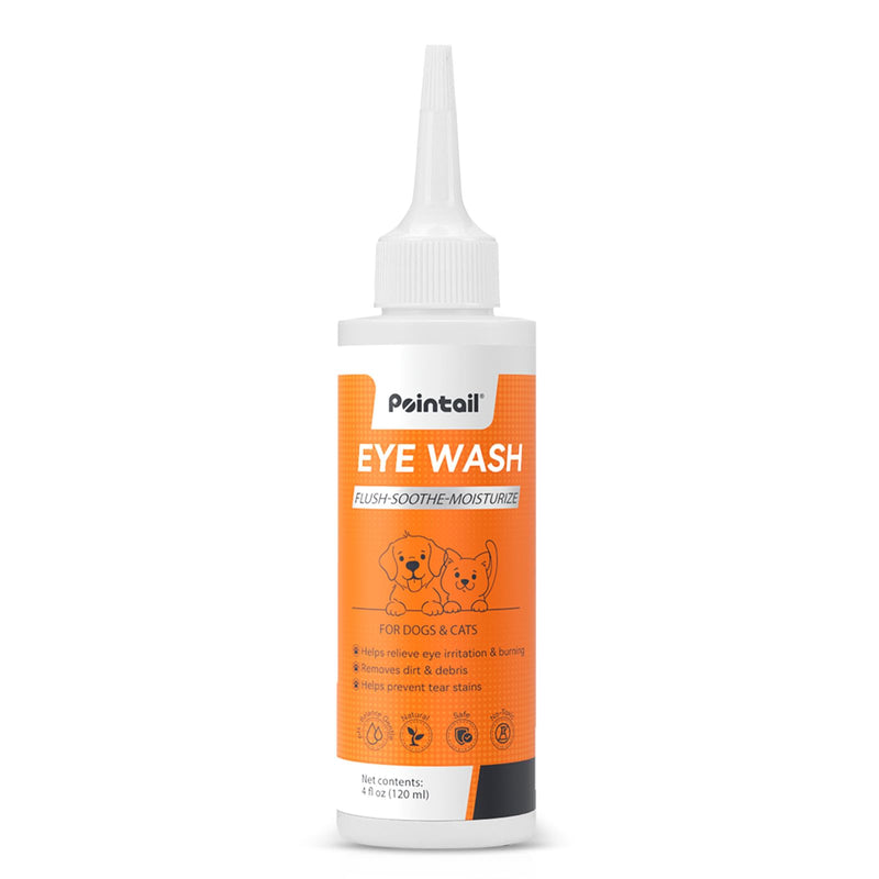 Eye Drops for Dogs & Cats, Dog Eye Wash, Dog Eye Rinse to Remove Debris, Prevent Tear Stains & Dry Eye Cleaner, Relieves Eye Irritation, Dog Eye Infection Treatment, Natural Formula, 4oz - BeesActive Australia