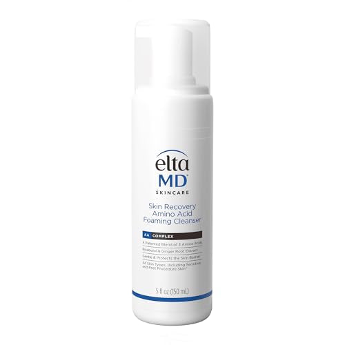 EltaMD Skin Recovery Amino Acid Foaming Face Wash, Fragrance-Free 5 Fl Oz (Pack of 1)