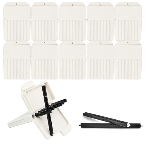 (80-Pcs) Phonak Cerumen Stop Hearing Aids Wax Guards Filters for Resound,Widex and Unitron.Phonak Hearing Aid Supplies Cleaning Kit Accessories,Ear Replacement Parts Cleaning Tool(10 Pack) 10 Packs/80 Filters White