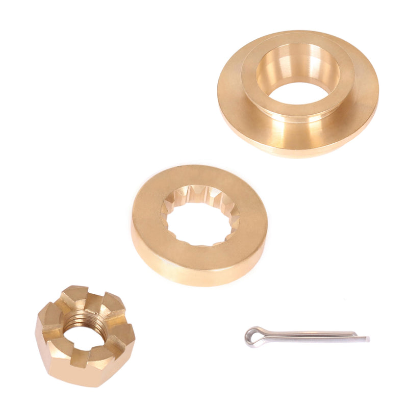 Boat Engine 0335420 766478 335420 Thrust Bushing, 0323943 777998 Spacer, 0319891 778000 Prop Nut, 0320785 Cotter Pin for Evinrude Johnson OMC BRP 20HP 25HP 30HP 35HP, 0175268 Propeller Hardware Kits - BeesActive Australia
