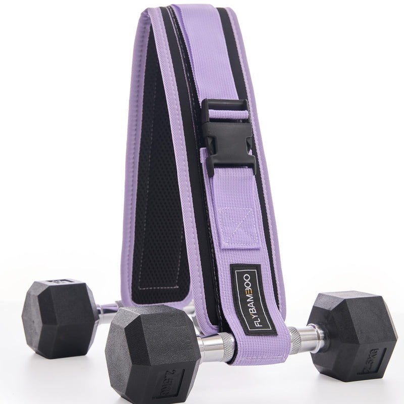Hip Thrust Belt for Dumbbells,Booty Belt for Hip Thrust Slip-Resistant Padding Violet - BeesActive Australia