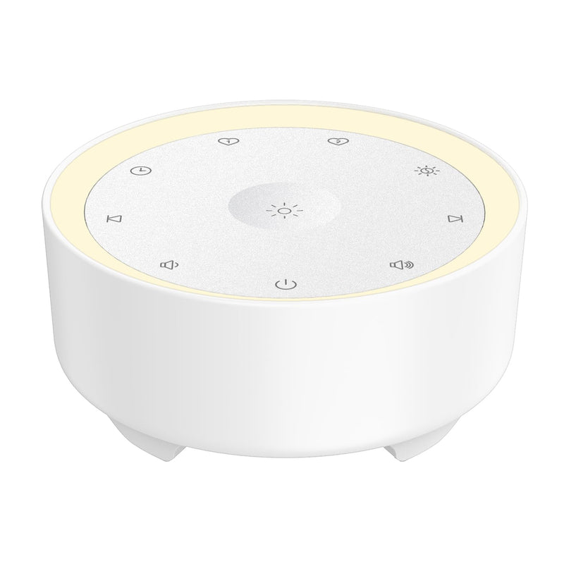 Kipcush Sound Machine & Night Light for Adults/Baby/Kid. White Noise Machine with Max 8H Timer & 20 Soothing Sleep Sounds. Small Size & Portable Design for Bedroom, Office, Travel. Favorites Buttons - BeesActive Australia