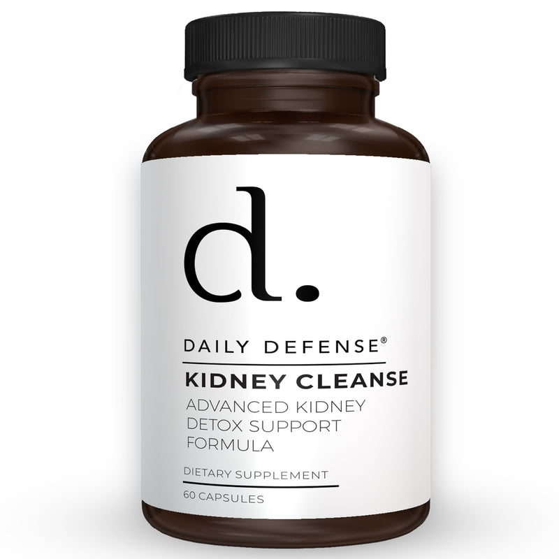 Kidney Defense Supplement - Kidney Cleanse & Detox Vitamins with Chanca Piedra, Astragalus Root, Cranberry Extract, Stinging Nettle Leaf, Horsetail Powder, Juniper Berry & More - 60 Caps