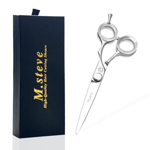 Hair Cutting Shears 5.5 Inch,Professional Barber Scissors with 440C Steel 5.5" Hair shears