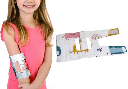 Prevention of face scratching, thumb-sucking habits, pulling on IV lines Child elbow immobilizers, splints and arm restraints, Infant child to prevent hand-to-face habits (Small) Small