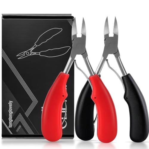 Long Handle Heavy-Duty Toenail Clippers for Thick & Ingrown Nails, Seniors