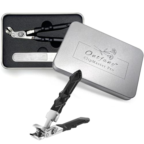 Senior Thick Toenail Clippers, Black