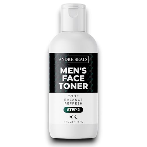 Face Toner for Men | Organic Witch Hazel, Hyaluronic Acid & Green Tea | Pore Minimizer, Hydration, Astringent, Face Tightener, Hydrating Toner, Oil Control, | Facial Toner & Men Skin Care
