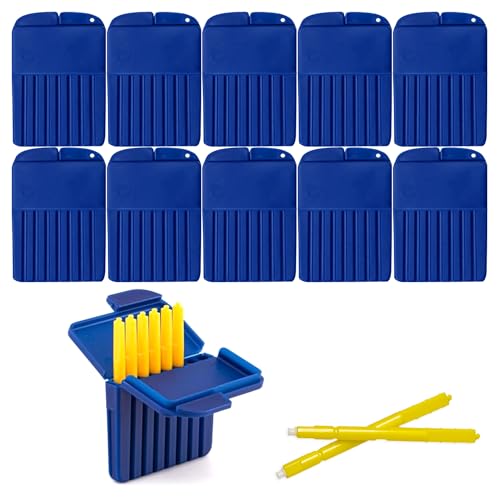 (80-Pcs) Starkey Hear Clear Hearing Aids Wax Guards Filters.Starkey Hearing Aid Supplies Cleaning Kit Accessories,Ear Replacement Parts Cleaning Tool(10 Pack) 10 Packs/80 Filters Yellow