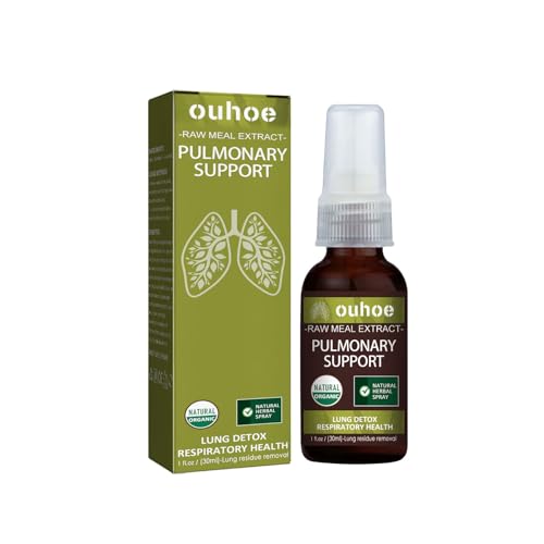 Fresh Breath Oral Spray,Raw Meal Extract Pulmonary Support Spray,1 fl oz/30ml