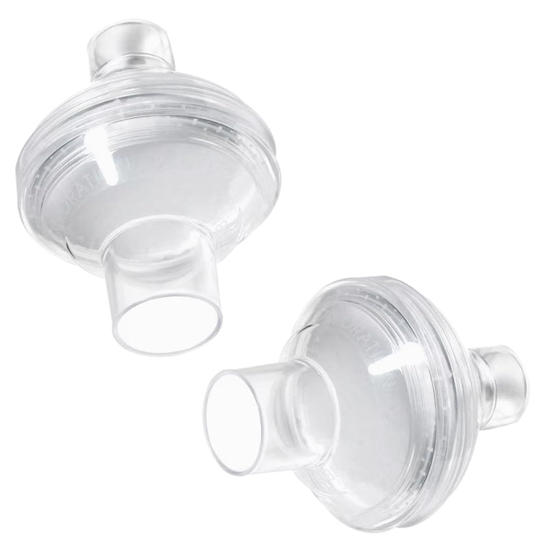 Universal CPAP Inline Filter Machine Bacteria Filter, Compatible with CPAP and Nebulizer Machines & Filters Dust & Bacteria & Viruses (2 Packs) 2 - BeesActive Australia