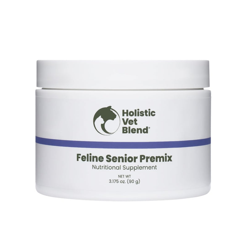 Holistic Vet Blend Feline Senior Blend Powder, Supports Senior Health for Cats - 3.175 oz / 90 g