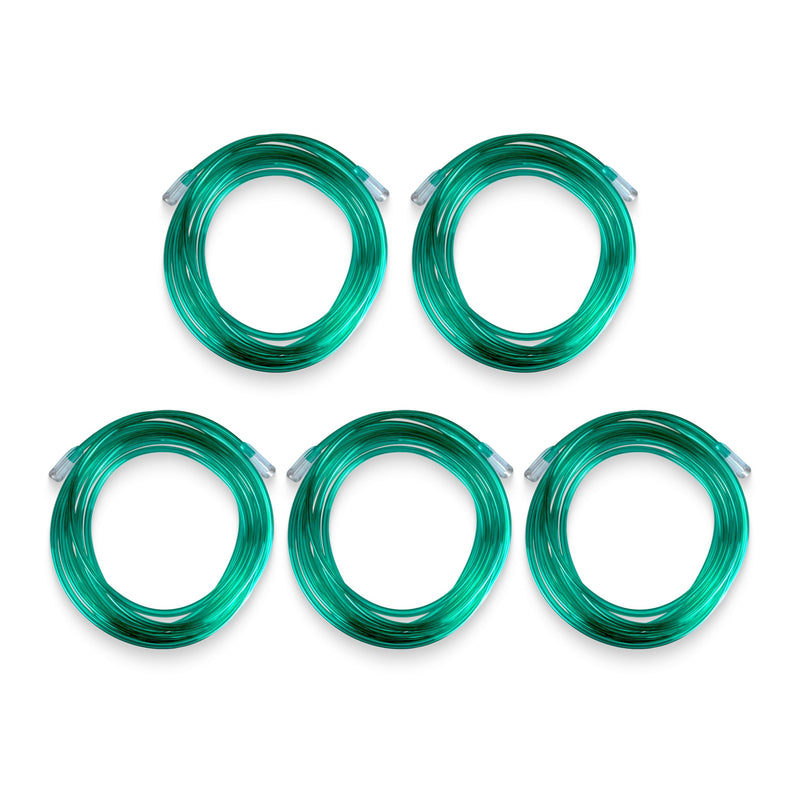 JWYN 5pk 25Ft Oxygen Supply Tubing, 3-Channel Kink-Resistant Design, Salter Style Green - BeesActive Australia