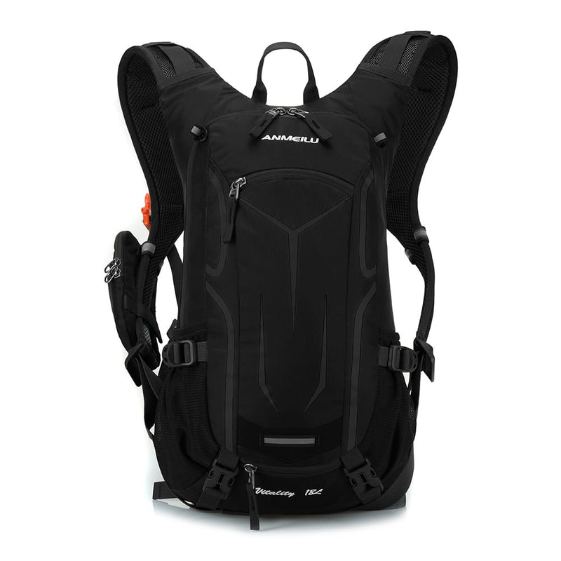 Outdoor Cycling Backpack, 18L, Black Single backpack