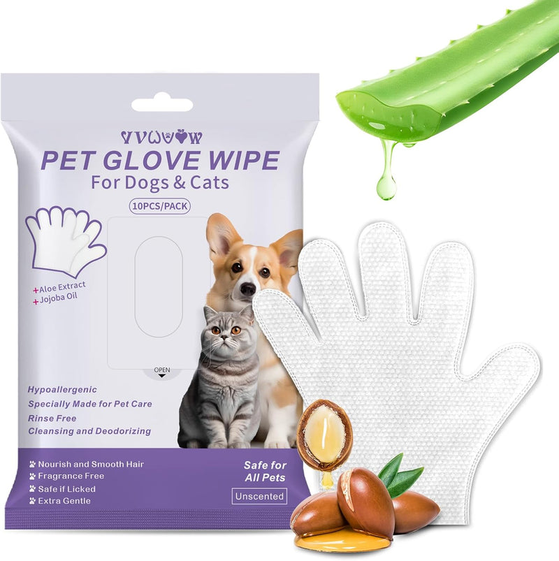 Dogs & Cats Cleaning Wipes- Cleaning, deodorizing and beautifying Bathing Wipes for Dogs and Cats，Suitable for Daily Care and Travel, no Rinse, odorless and Convenient - BeesActive Australia