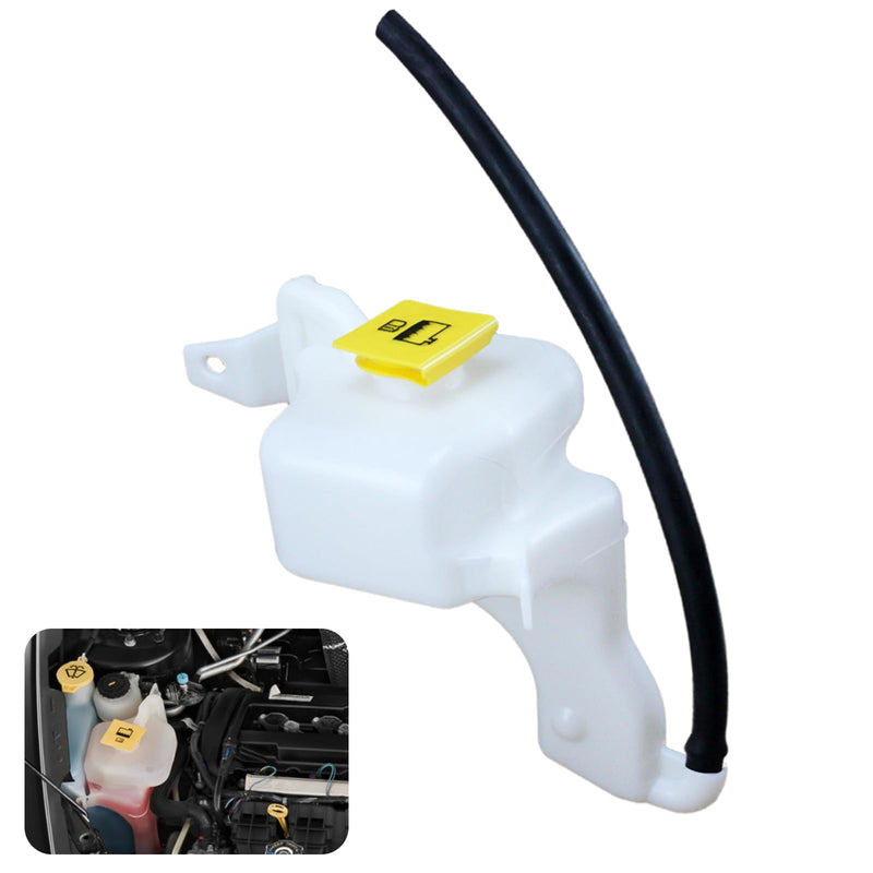 5058156AI Front Coolant Reservoir Tank, Radiator Reservoir Tank with Cap Compatible with 2007-2012 Dodge Caliber L4 1.8L 2.0L 2.4L | 2007-2017 Jeep Compass, Patriot L4 2.0L 2.4L Replaces# 603-631 - BeesActive Australia