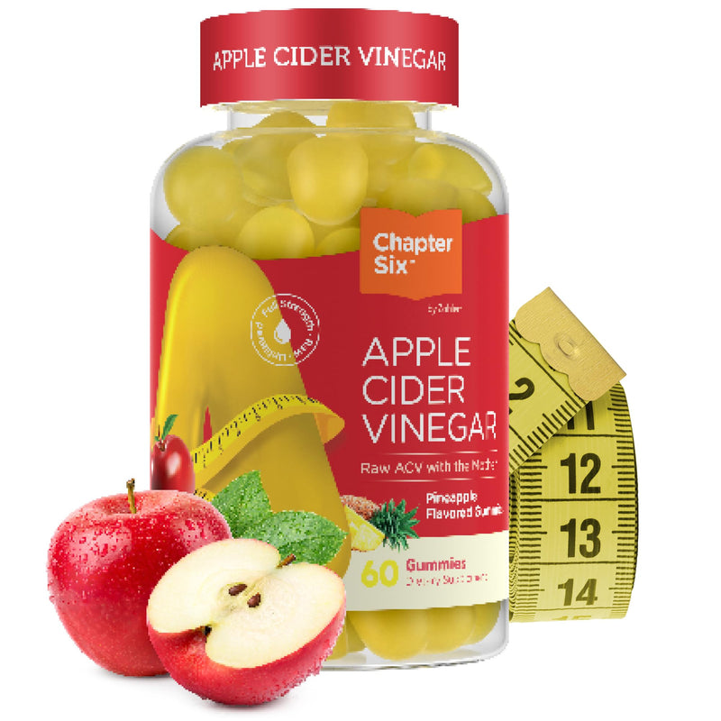 Zahler - Apple Cider Vinegar Gummies - Kosher & Delicious ACV for Women & Men - Detox Support & Cleanse - Gut Health & Metabolism - 60 Pineapple Flavored Gummies 60 Count (Pack of 1)