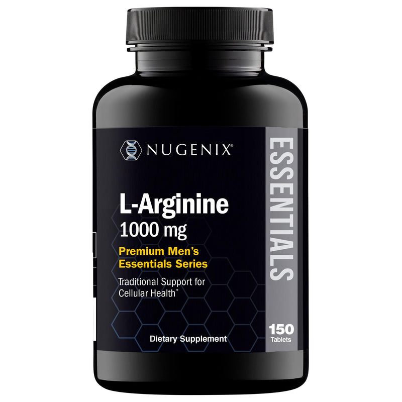 Nugenix Essentials L-Arginine Amino Acid Supplement, 1000 mg, 150 Tablets 150 Count (Pack of 1)