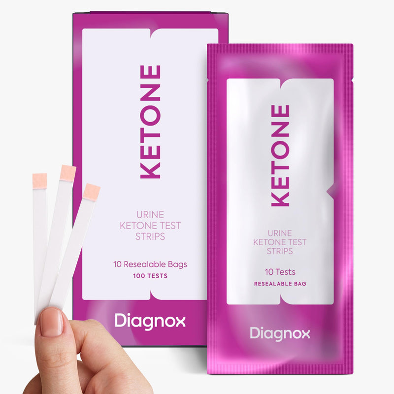 Ketone Test Strips for Urine ‚Äì 100 Strips ‚Äì Easy Ketosis Tracking for Keto Diet and Low-Carb Diet ‚Äì Fast, Accurate Results 100 Pack