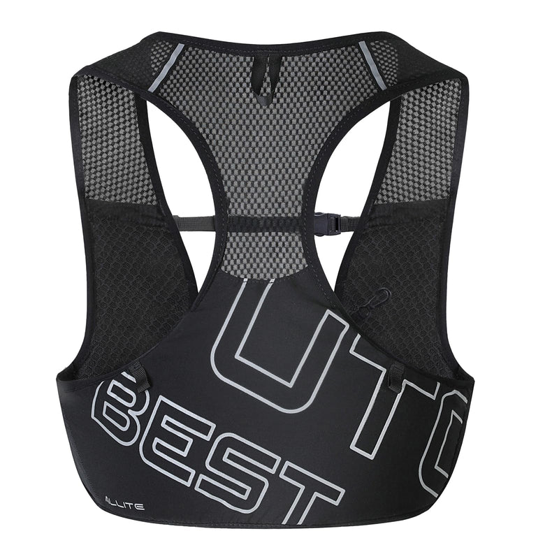Running Vest for Women Men, Ultra-Light Minimalist Hydration Vest, Breathable Reflective Running Gear for Trail Hiking Jogging Vest Only SM (30-34 inch)